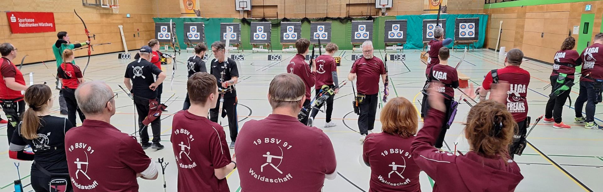 Liga-Team des Bogen-Sport-Vereins Waldaschaff e.V.